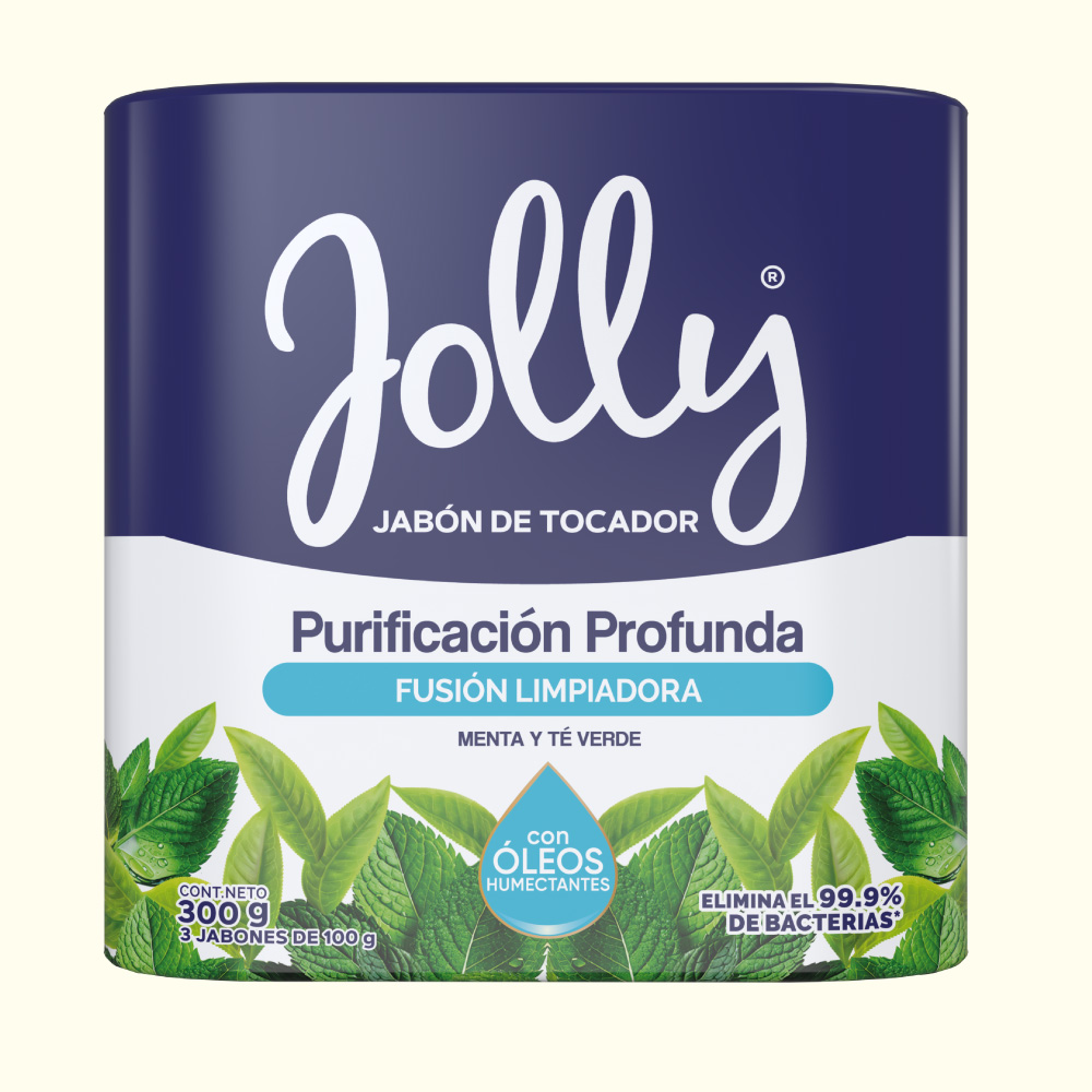 Jolly Menta y Té Verde Purificación Profunda